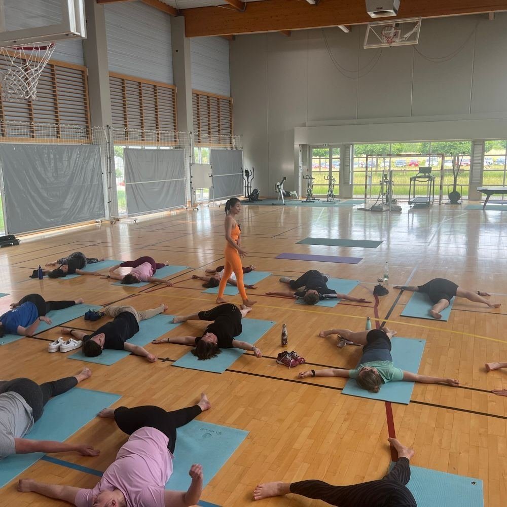 Séance de yoga en entreprise à Molsheim (1/8)
