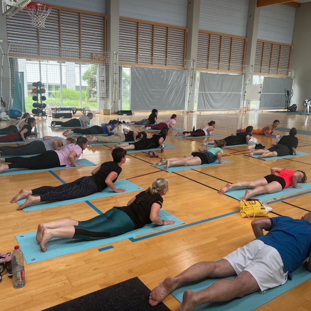 Séance de yoga en entreprise à Molsheim (4/8)